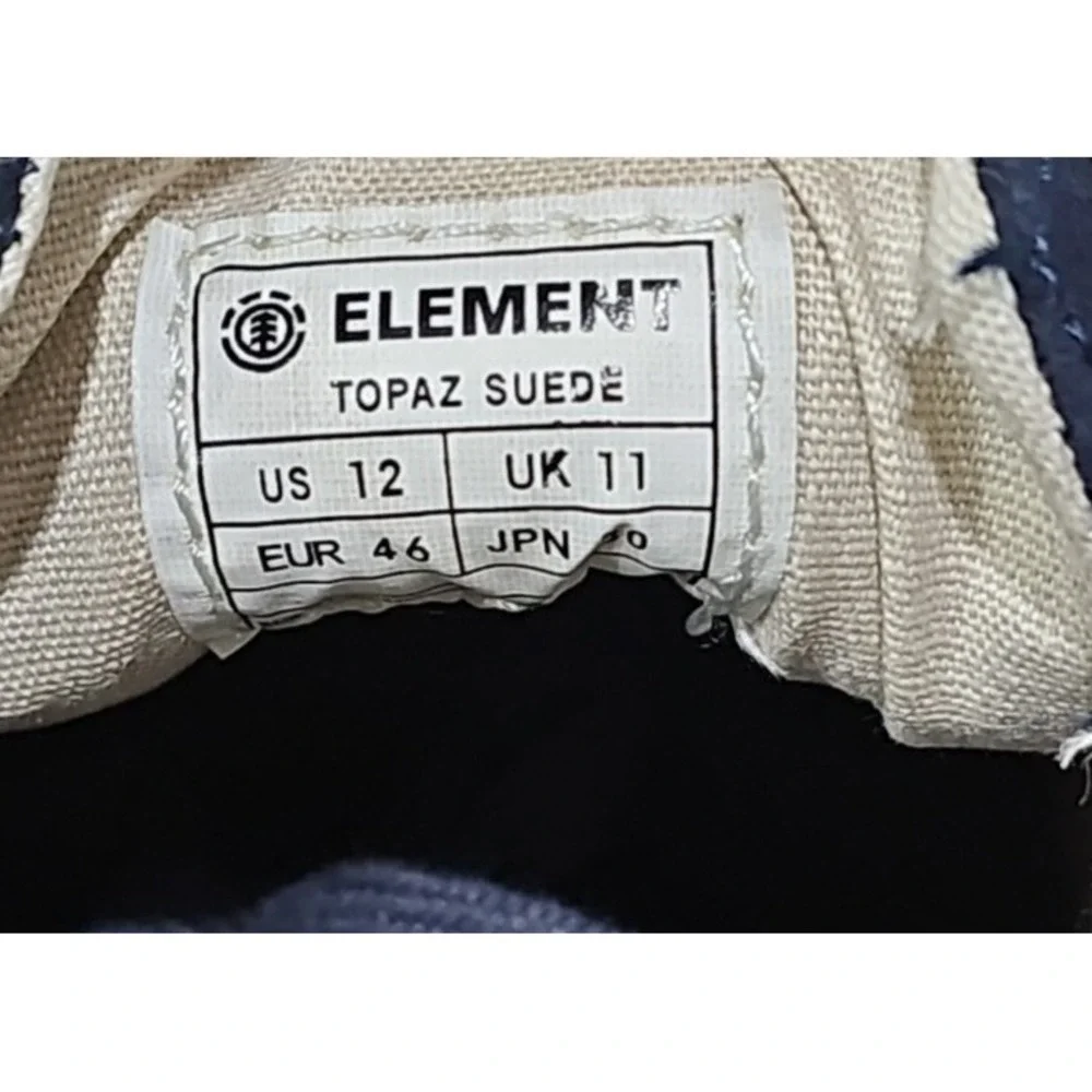 Element Men's Passiph Oxford ‎ Navy Blue Size US 12